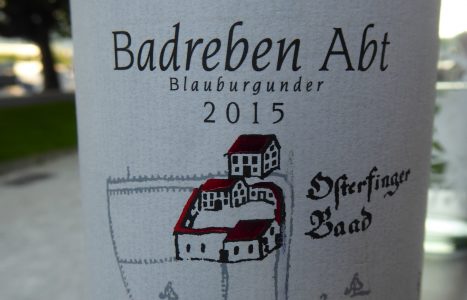 Badreben Abt Blauburgunder 2015, Weingut Bad Osterfingen
