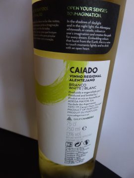 Caiado Branco 2019, Adega Mayor, Portugal
