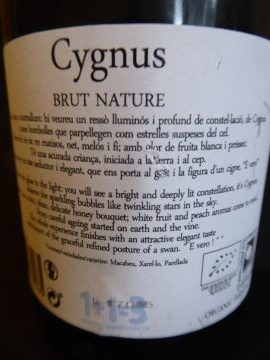 Cygnus Reserva Brut Nature, U Mes U Fan Tres (1+1=3)