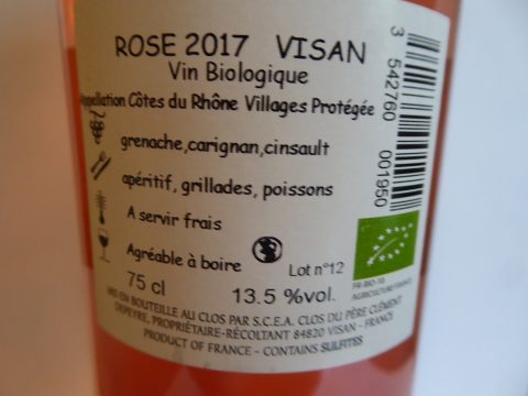 Clos du Père Clément 2017 Rosé