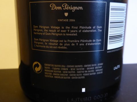 Dom Pérignon Vintage 2006