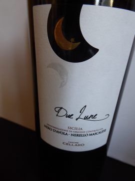 Due Lune Nerello Mascalese Nero d’Avola 2019, Cantine Cellaro