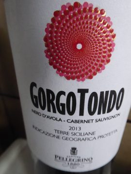 Gorgo Tondo Nero d'Avola-Cabernet Sauvignon 2013 Cantine Pellegrino