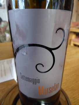 Marsellan 2017, Cantina Settemaggio, Monte Carasso