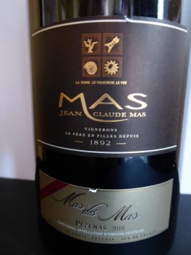 Mas des Mas Pézenas 2016, Domaines Paul Mas