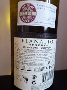 Planalto Reserva 2017, Casa Ferreirinha