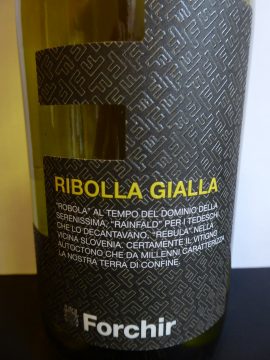 Ribolla Gialla Forchir 2018