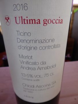 Ultima Goccia 2016, Chiodi Ascona