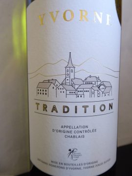 Yvorne Tradition 2018, Artisans Vignerons d'Yvorne (AVY)